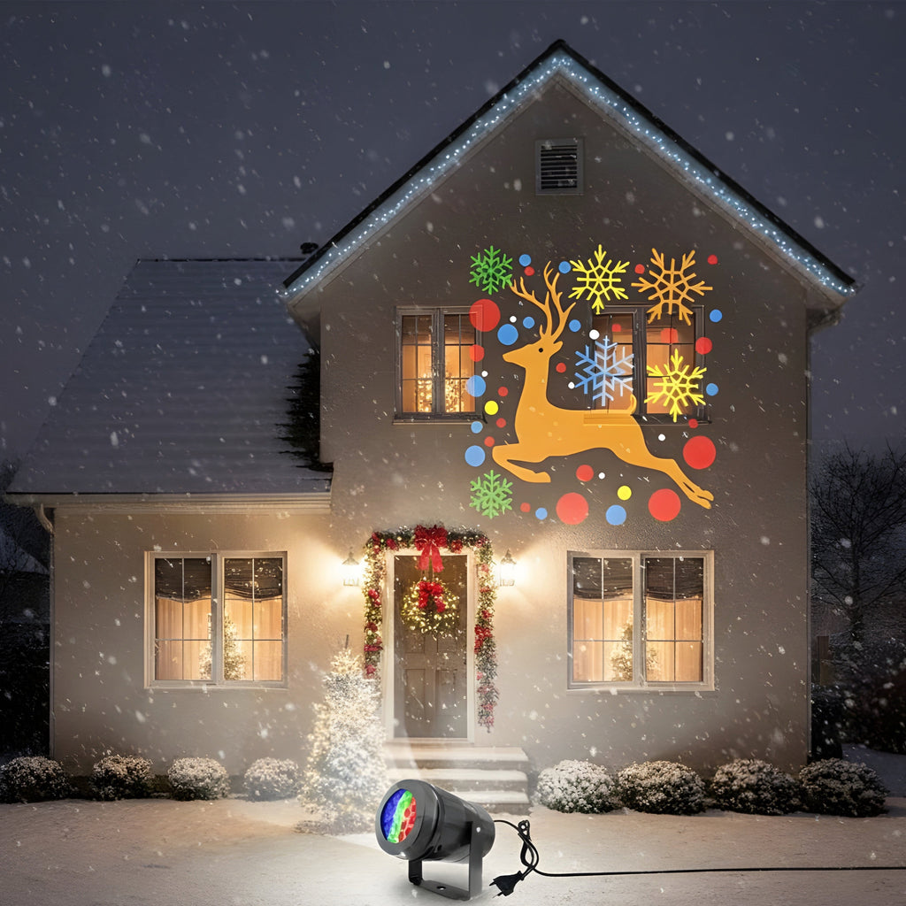 LED Projektor Weihnachten