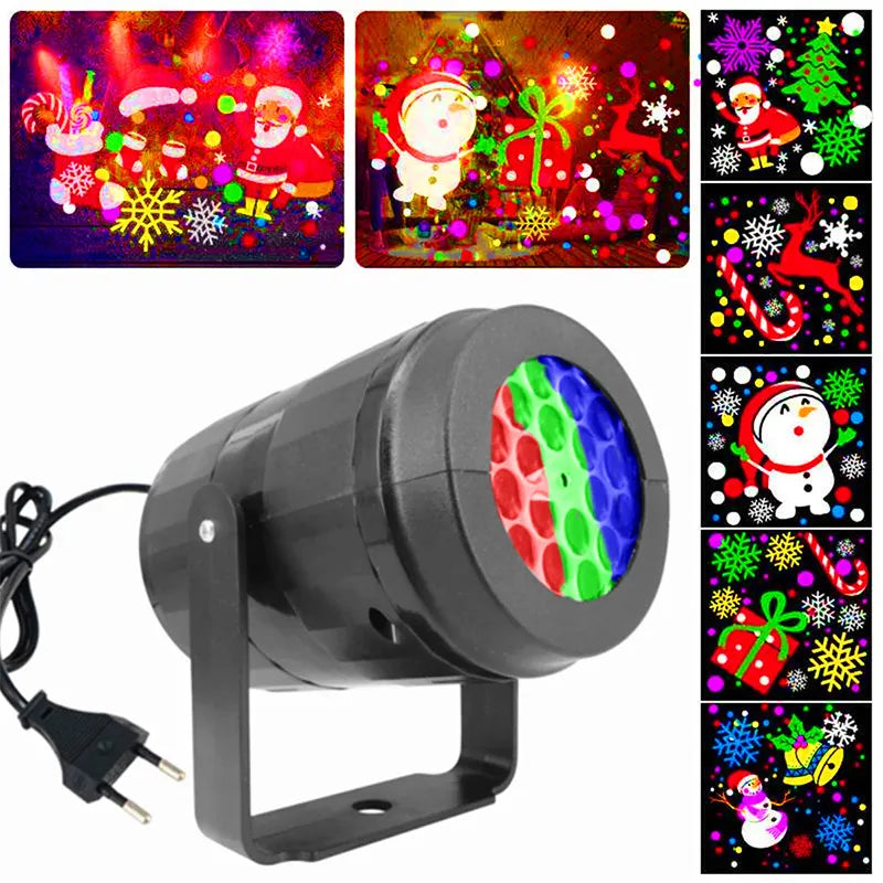 LED Projektor Weihnachten