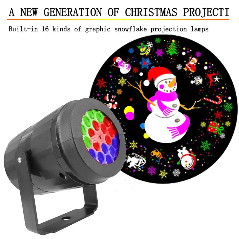 LED Projektor Weihnachten