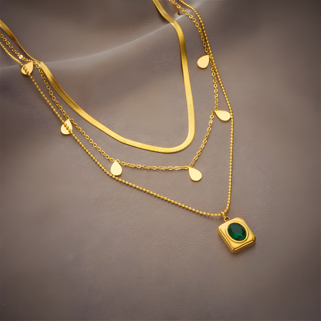 Lumière Verte Kette